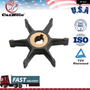 ウォーター ポンプ インペラ交換ジョンソンエビンルード OMC BRP 船外機 3HP 4HP 5HP 5.5HP 6HP 7.5HP 277181 / 434424 18-3001