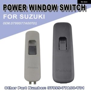 スズキ 車フロント右 助手席側 電動パワーウィンドウ コントロール リフター スイッチ アルト 1995 37995-77A00-T01 3799