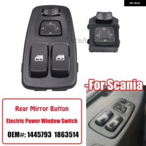 バックミラー 調整 ボタン 1445793 1863514 スカニア カーパーツ パワー ウィンドウ コントロール リフター スイッチ