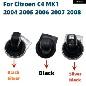 5速 マニュアル ギア ボックス ハンドル ギア シフト ノブシフター ダストジャケット シトロエン C4 MK1 38200 カーアクセサリー