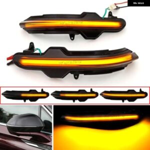 ダイナミックウィンカー LED サイドバックミラー ライト シーケンシャル ウインカーランプ リンカーン コルセア ノーチラス 2019-22