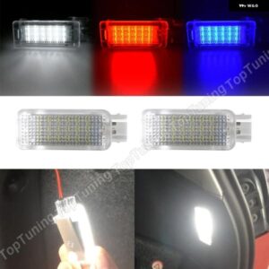セアト レオン MK3 5F 2012-17-2019 LED ドア カーテシー インテリア フットウェル グローブ ボックス トランク ラゲッジ ライト