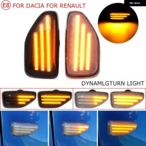 ダチア サンデロ 2 ローガン 2 ダスター II ステップウェイ ダイナミック ウインカー ウィンカーライト サイドミラー インジケーター リピーター シーケンシ