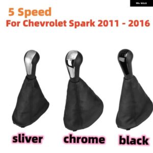 5速 ギア シフト ノブレバー スティックゲートル ブーツ カバー カラースパーク 2011 2013-16 カーアクセサリー