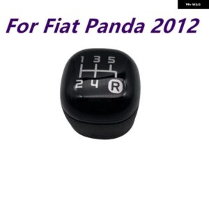 5速 ギア シフト ノブレバー ギア ボックス シフター プラスチック マニュアル トランス ミッション ハンドルフィアットパンダ 2012 カーアクセサリー