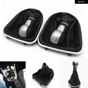 シート ALTEA LEON II TOLEDO III 2004-2012 マニュアル 車 ギア シフト ノブスティックレバー ペンレザーゲートル ブーツ カバー ケースカラー
