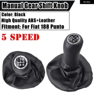 ギア シフト ノブシフター レバー スティックハンドル革 防塵 GAITOR ブーツ カバー フィアットプント MK2 188 カーパーツ