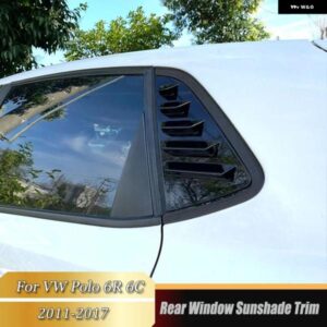 VW ポロ MK5 6R ポロ MK5 6C MK6 GTI TGI TSI MPI リア三角窓シャッター 三角サンシェード パッチ シャークギル