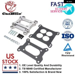 4 ボルト キャブレター アダプター キット 2BBL 4BBL アダプター プレート キット ホーリー 2 バレル 1933