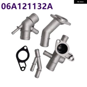 06A121132A フランジ エンジン 冷却キット アクセサリー接続コネクタ アップグレード キット 交換 2000-2005 MK4 1.8T