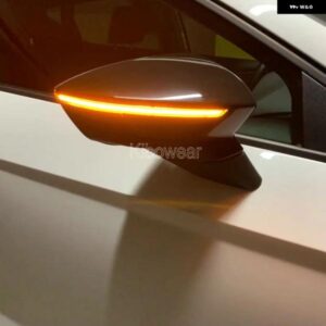 2個 ダイナミックウインカーシートレオン III 5F ST FR キュプラアロナ KJ7 イビサ 6F LED ウィンカーミラー 矢印 2013 2017 2018 2019