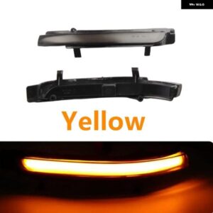 2個 LED バックミラー インジケーター ウインカーライト ダイナミックウィンカー シュコダ オクタヴィア 1Z : 01/09-06/13