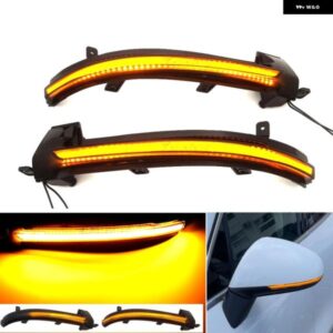 2X LED ダイナミックサイドミラー ウインカーウインカーリピーターライト 7P6949101 7P6949102 VW トゥアレグ II 7P 2010-13-2018