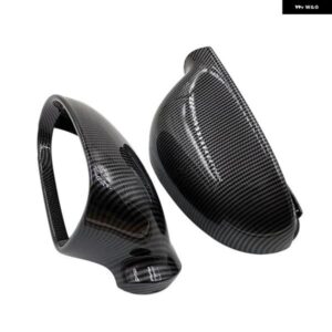 2個 サイドミラー キャップカバー VW パサート B6 ジェッタ MK5 ゴルフ V 5 カーボンルック 6 プラスシャラン交換 EOS 2006 2008