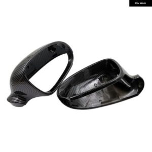 2個 サイドミラー キャップカバー VW パサート B6 ジェッタ MK5 ゴルフ V 5 カーボンルック 6 プラスシャラン交換 EOS 2006 2008 DE