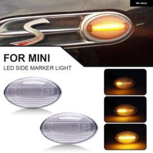 ダイナミック LED サイド マーカーライト MINI クーパー R50 R52 R53 37469 シーケンシャル LED ウィンカーランプ