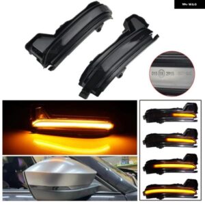 シュコダ コディアック 2016-20 LED ダイナミックウィンカー ライトシーケンシャルバックミラー サイドミラー ウインカー インジケーター