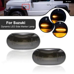 スズキ 2X 車ダイナミック LED サイド マーカーライト ジムニー JB64W JB74W JB23W HE21S DA63T インジケータ