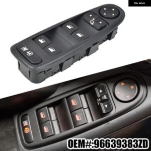 シトロエン C4 ピカソ電動パワーウィンドウマスターレギュレータ スイッチ コントロール リフター ボタン 96639383ZD 6554.YH カーアクセサリー