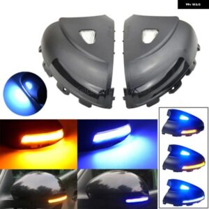 VW ティグアン MK1 2008-2016 シャラン 2012-2015 ダイナミック LED ウィンカーライトサイドバックミラー リピーター インジケーター ランプ