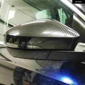 サイド ウイング ミラー キャップカバー シュコダ オクタビア MK3 A7 5E カーボンルック 2014 2015 2018 2019 VW T-ROC NIVUS T-CROSS 2021 2020