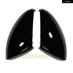 サイド ウイング ミラー キャップカバー VW ティグアン MK1 I 1 シュコダ イエティ シャラン 2009-15 交換ブラックペア