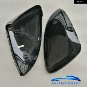 ブラックサイド ウイング ミラー カバー VW ゴルフ 7 MK7 7.5 GTD R GTI GTE VII キャップ E-GOLF SPORTSVAN 2013-19