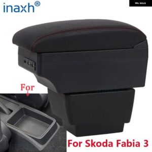 シュコダ ファビア 3 アームレスト シュコダ ファビア III コンビ アームレスト ボックス レトロパーツ 収納 ボックス カーアクセサリー 2015-2020