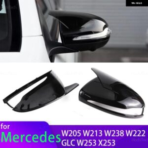 MERCEDES AMG C E S GLC W205 W213 W238 W222 C217 C253 X205 W253 X253 専用 LHD カーボン リアビューサイドミラー カバー