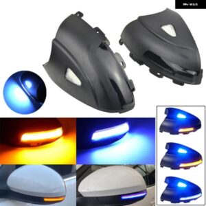 ダイナミックウインカー流れる ウィンカーライト VW ティグアン MK1 2008-2016 シャラン 2012-2015 シーケンシャルサイドミラー インジケーター ランプ
