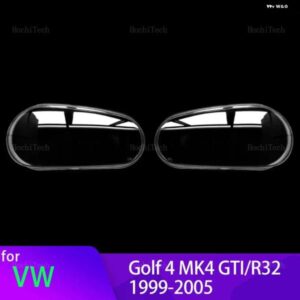 クリアフロント ヘッドライト レンズ ランプカバー ランプシェード VW ゴルフ 4 MK4 GTI R32 36281