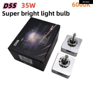 2個 D5S HID ヘッドライト 電球 35W 6000K ヘッドライト 電球 高輝度 ヘッドランプ