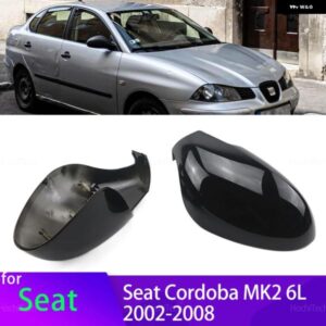 サイド車ミラー キャップシートコルドバ MK2 6L 2002-2008 交換 スタイル カーボンミラー カバー カバー