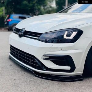ゴルフ MK7 MK7.5 GOLF7 GOLF7.5 R R-LINE フロントバンパー リップ スポイラー スプリッターフロントリップチンガード スポイラー