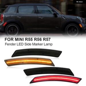 4個 LED フロントリア フェンダーサイド マーカーライト ミニクーパー R55 クラブマン R56 R57 R58 R59 ロードスター R60 カントリーマン R61 ペースマン
