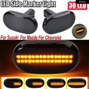 スズキ 2個 LED ダイナミックサイド マーカーライト ウィンカー インジケーター シーケンシャルランプ ジムニー JB64W シエラ JB74