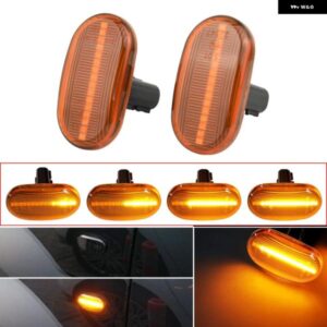 スズキ 2個 ジムニー B64W JB74 JB23 JB64 マツダ AZ オフロード JM23W LED サイドマーカー流れるウィンカーダイナ
