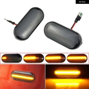 VW ゴルフ 3 4 ボーラ パサート 3B ポロ 6N 9N シャラン ヴェント サイドフェンダーハザード インジケーター LED ダイナミックウィンカー ライト