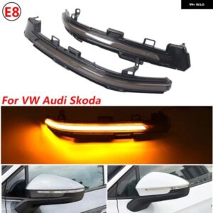 2X VW ID4 ID.4 E21 2020-2023 1ST PURE GTX PRO AUDI Q4 SKODA ENYAQ ダイナミック ウインカー LED ウィンカー ライト シーケンシャル