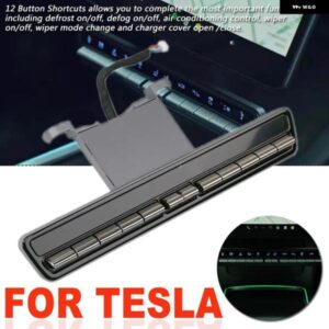 TESLA モデル3 2016-2023 モデルY 2020-2024 センター コンソール アクセサリーの物理 コントロール ボタン 多機能