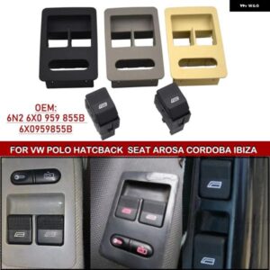 電動パワーウィンドウ スイッチ ボタン VW ポロ ルポ ハッチバック シート イビサ ハッチバック アローザ 6N2 6X0 959 855B 6X0959855B