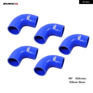 90 度シリコンホースエルボゴムジョイナーベンド チューブ ホースコネクタインタークーラーターボエアインテーク パイプ 38/45/63/76/83/89MM