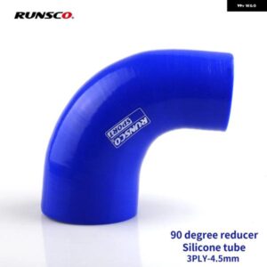 ID 38 45 51 63 76 89MM シリコンエルボ 90 ° ホースコネクタインタークーラーターボエアインテーク パイプ カプラーシリコンホース