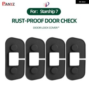 ギャラクシースターシップ 7ドアリミッター ABS カバードアロックバックルカバー モデルシリコンドアアレスターパッド