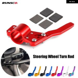カー スタイリング 調整 ステアリングホイール ターンロッド 延長 ウインカーレバーポジションアップキット カーアクセサリーアルミ