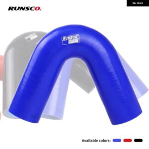 ID 38 45 51 63 76 89MM 135 度エルボシリコンホースコネクタインタークーラーターボ吸気管カプラーシリコン パイプ