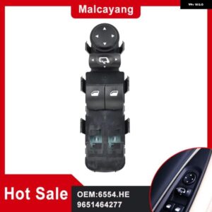 6554.HE 運転席側 電動ウィンドウ コントロール スイッチ 6554HE ガラスリフター ボタン シトロエン C4 2004-10