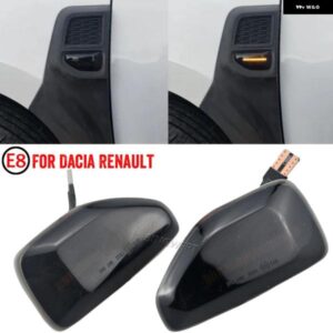 2個 ダイナミック LED サイド マーカーライト ウィンカー インジケーター ウインカー DACIA LOGAN II SANDERO II STEPWAY II 2012 - 2020