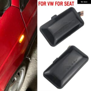 サイド マーカーライト ウィンカーライト LED インジケーター VW ゴルフ 3 エステート 1H5 1993 - 1999 VW ジェッタ A3 1H 1992 - 1999
