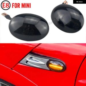 2 X ミニクーパー R55 R56 R57 R58 R59 07 - 13 LED ダイナミックサイドマーカー ウィンカーライト シーケンシャル ウインカーライト CL-R56-LSM-SM